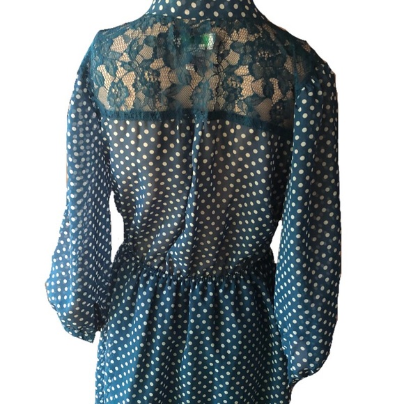 Donated Flying Tomato polka dot fit & flare dress - Picture 2 of 6